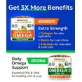 thumbnail image 2 of BARK&SPARK Advanced Omega-3 Collagen for Dogs - 180 Fish & Salmon Oil Treats for Dog Shedding, Skin Allergy Chews, Itch Relief, Hot Spots Treatment - Jointm Skin & Coat Supplement, EPA&DHA FattyAcids, 2 of 9