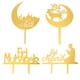 thumbnail image 1 of FELTECHELECTR 4 piezas de decoración para tartas de Eid Mubarak, para fiestas islámicas y musulmanas., 1 of 7