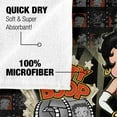 thumbnail image 4 of Betty Boop Hollywood Nights Officially Licensed Beach Towel 30' X 60', 4 of 6