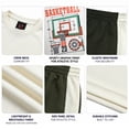 thumbnail image 5 of Quad Seven Boys Activewear Set – 2 Piece Athletic Basketball Shirt and Gym Shorts, Lightweight Breathable Sports Outfit for Boys, 5 of 7