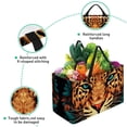 thumbnail image 3 of Leopard Large Capacity Reusable Foldable Oxford Cloth Grocery Bags for Storage Bins, Grocery Baskets, and Picnic Baskets, 3 of 7