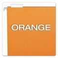 thumbnail image 3 of Colored Hanging Folders, Letter Size, 1/5-Cut Tabs, Orange, 25/Box | Bundle of 10 Boxes, 3 of 7