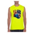 thumbnail image 1 of Mens American Flag 4th of July Ultra Cotton Sleeveless T-Shirt, 1 of 5