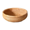 thumbnail image 2 of jifeng Rattan Basket Food Storage Organizer Woven Basket for Snacks Bread Breakfast Small, 2 of 9
