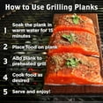 thumbnail image 2 of 30 Pack of Large 5" x 15" Western Red Cedar Grilling Planks for Salmon, 2 of 4