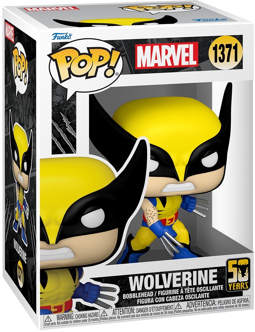 FUNKO POP! Marvel: Wolverine - Ultimate Wolverine, 50th Anniversary (Classic)