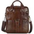 thumbnail image 1 of Bolso de mensajero de cuero para hombre, bolso bandolera para hombre, para el trabajo, negocios, moda, bolso de mano multifuncional de gran capacidad, 1 of 8