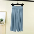 thumbnail image 5 of Wensltd Women High Waist Drawstring Wide Leg Pants Solid Color Casual Loose Flowy Trousers Summer, 5 of 6