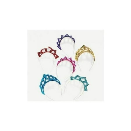 Sequin Princess Tiara Headbands (1 dz)