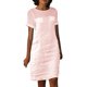 thumbnail image 2 of mfyjkho Vestidos para mujer, Vestido informal de mujer con cuello redondo, sin mangas, con bolsillos y falda larga multicolor Vestidos festivos m, 2 of 6