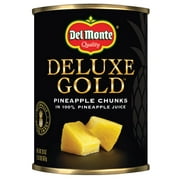 Del Monte Gold Pineapple Chunks, Canned Fruit, 20 oz Can