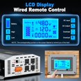 thumbnail image 4 of Inversor ZETAWALE de onda sinusoidal pura 2500W 48V 110V con 4 tomas, 4 of 8