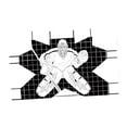 thumbnail image 4 of Ayuda de metal de hockey Ayuda de entrenamiento Ayuda de entrenamiento plegable Neta de entrenamiento de hockey plegable para calle, portería, adultos S, 4 of 8