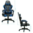 thumbnail image 3 of Spaco Gaming Chair Reclining Swivel with Massage Lumbar Support -Blue, Desk Chair, Gaming Chair for Office or Gaming, 3 of 10