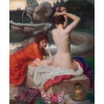 thumbnail image 3 of George Spencer Watson 20x24 Black Modern Framed Museum Art Print Titled - The Spring (1900), 3 of 5