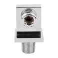 thumbnail image 4 of Hogar Accesorios de baño ducha cuadrada conector manguera salida pared codo G1/2in, 4 of 8