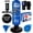 Blue, variant on Marwan Sports Kids Inflatable Boxing Freestanding Punching Bag Kit with Air Pump and Boxing Gloves, 63", Blue, All in 1 Karate Training Kit