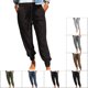 thumbnail image 4 of Pantalones de mujer con estampado de leopardo,Pantalones de mujer Pantalones casuales con estampado de leopardo para mujer Pantalones con cordón para mujer Lo mejor de la línea, 4 of 6