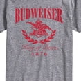 thumbnail image 3 of Budweiser - Anheuser Eagle Crest Short Sleeve Graphic T-Shirt, 3 of 5
