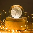 thumbnail image 2 of Proyección LED Light-3D Crystal Ball Music Box Luminous Rotating Sailing Electrónica, 2 of 5