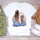 thumbnail image 1 of Mujeres dibujos animados Super Mom Life Momlife Mama madre verano estampado señora camisetas Top camiseta señoras mujeres gráfico camiseta femenina Tan Jianjun unisex, 1 of 2