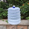 thumbnail image 2 of Contenedor de almacenamiento de agua plegable plegable portátil para 28x25cm shamjiam Contenedor de bebidas de campamento, 2 of 9