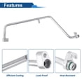 thumbnail image 4 of Manguera de Refrigerante de A/C para Toyota Crown 2005-2025 Línea de Manguera de Presión No. 887070N020 Caucho Hierro, 4 of 6