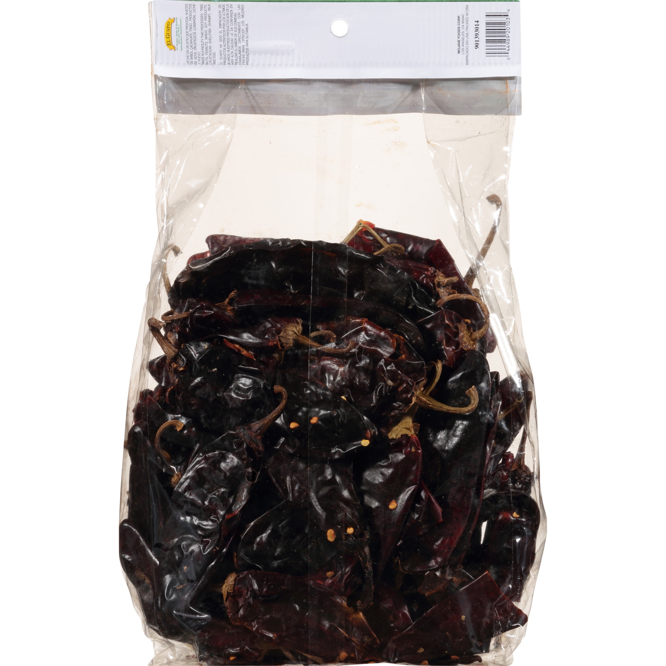 (3 pack) El Guapo Whole California Chili Pods, 16 oz Bag