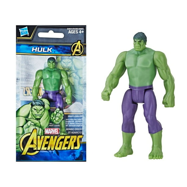 3.75 pulgadas Hasbro Marvel Avengers Hero Figuras Figuras de accion Juguetes Capitan America Hulk Thor Anime Personaje Modelo Juguetes para ninos Regalo de cumpleanos zhangyuxiang LED Bodega Aurrera e...