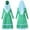 Green, variant on CPNG Girls My First Eid Muslim Prayer Dress Long Sleeve Middle East Arabian Islamic Prayer Robe Abaya Dress Hijab Kaftan Dubai Islamic Eid Toddler Baby Cardigan Set