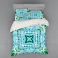 thumbnail image 2 of Ambesonne Blue Bedding Set 3 Pcs, Abstract Teal, Twin, Teal and Blue, 2 of 3
