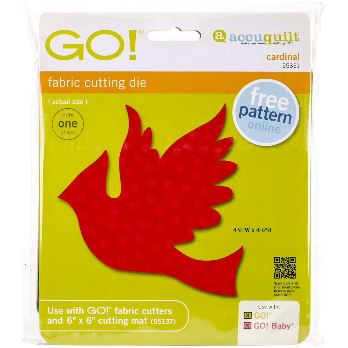 GO! Fabric Cutting DiesCardinal