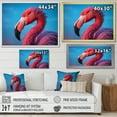 thumbnail image 4 of Designart "Enigmatic Pink Flamingo II" Animals Flamingo Wall Art Prints, 4 of 7
