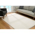 thumbnail image 3 of Malibu Collection Modern Shaggy Area Rug 8x10 White, 3 of 3