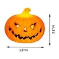thumbnail image 3 of Dmlowu Halloween Pumpkin Flameless Candle Lamp, Small Pumpkin Lights for Indoor Tabletop Mantel Window, Halloween Decoration for Home Room Party, 3 of 6