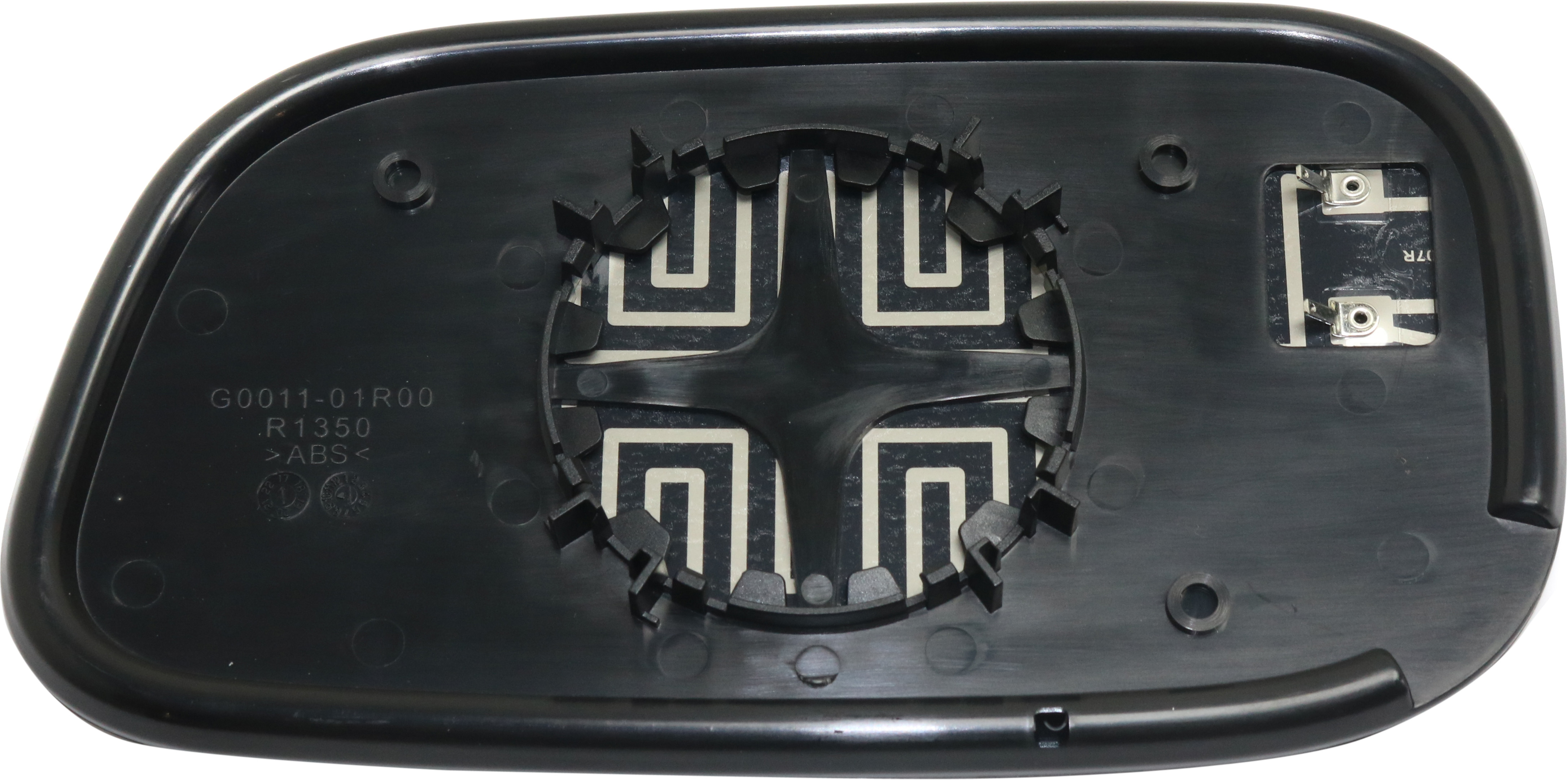 Mirror Glass Compatible With 2005-2010 Dodge Dakota 2007-2009 Chrysler Aspen Right Passenger Side Heated Kool-Vue