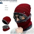 thumbnail image 3 of Set de 2 Gorros de Invierno con Bufanda, Bluelander, Unisex, 3 of 5