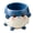 Indigo. fish, variant on Lynono Co.,Ltd Whimsical Pet Shape Resin Planter Suitable For Succulents And Office Decoration