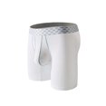 thumbnail image 2 of Men's Smooth Nylon Daily Boxer Briefs White L, 2 of 5
