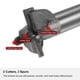 thumbnail image 5 of Broca Forstner Uxcell de 18 mm (11/16") de Carburo de Tungsteno para Bisagra de Madera, 5 of 7
