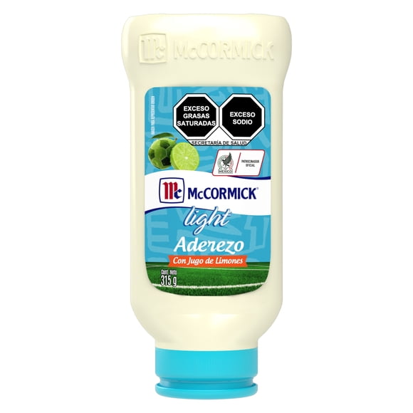 Aderezo de mayonesa McCormick Light squeeze 315 g