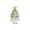 Green Pink, variant on Bomd Mini Glass Christmas Decoration, Crystal Decoration With Colorful Lights And Golden Star, for Holiday Celebrations, Home, Office, Desk, Party Decor And Christmas Gift(Green Pink)