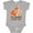 AC-Heather Grey, variant on Inktastic Granny Loves Me Gift Fox Boys or Girls Baby Bodysuit