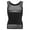Black, variant on VASLANDA Men Body Shaper Slimming Vest Compression Shirts Tummy Control Tank Top Belly Slimmer Underwear