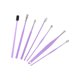 thumbnail image 4 of Kit de herramientas de limpieza de cerumen de 7 piezas de acero inoxidable púrpura Unique Bargains, 4 of 6