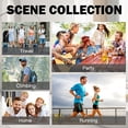 thumbnail image 5 of Men's Oversized T-Shirt Cotton Vintage Acid Washed Tee Casual Streetwear Top Summer Baggy Boyfriend Style Shirt, 5 of 6