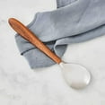 thumbnail image 5 of Nambe Curvo Wood and Stainless Steel Serving Spoon, 5 of 7