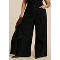 thumbnail image 2 of ELOQUII Women's Plus Size Embellished Rhinestone Jeans, 2 of 3