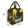 thumbnail image 5 of Call Of Duty Mobile Reusable Lunch Bag Cooler Tote Bag Adjustable Shoulder Strap Insulated Lunch Box for Office Picnic Beach, 5 of 9