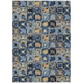 thumbnail image 2 of Addison Rugs Chantille Indoor/Outdoor Transitional Patchwork Navy Machine Washable Rectangle Rug, 8' x 10', 2 of 8